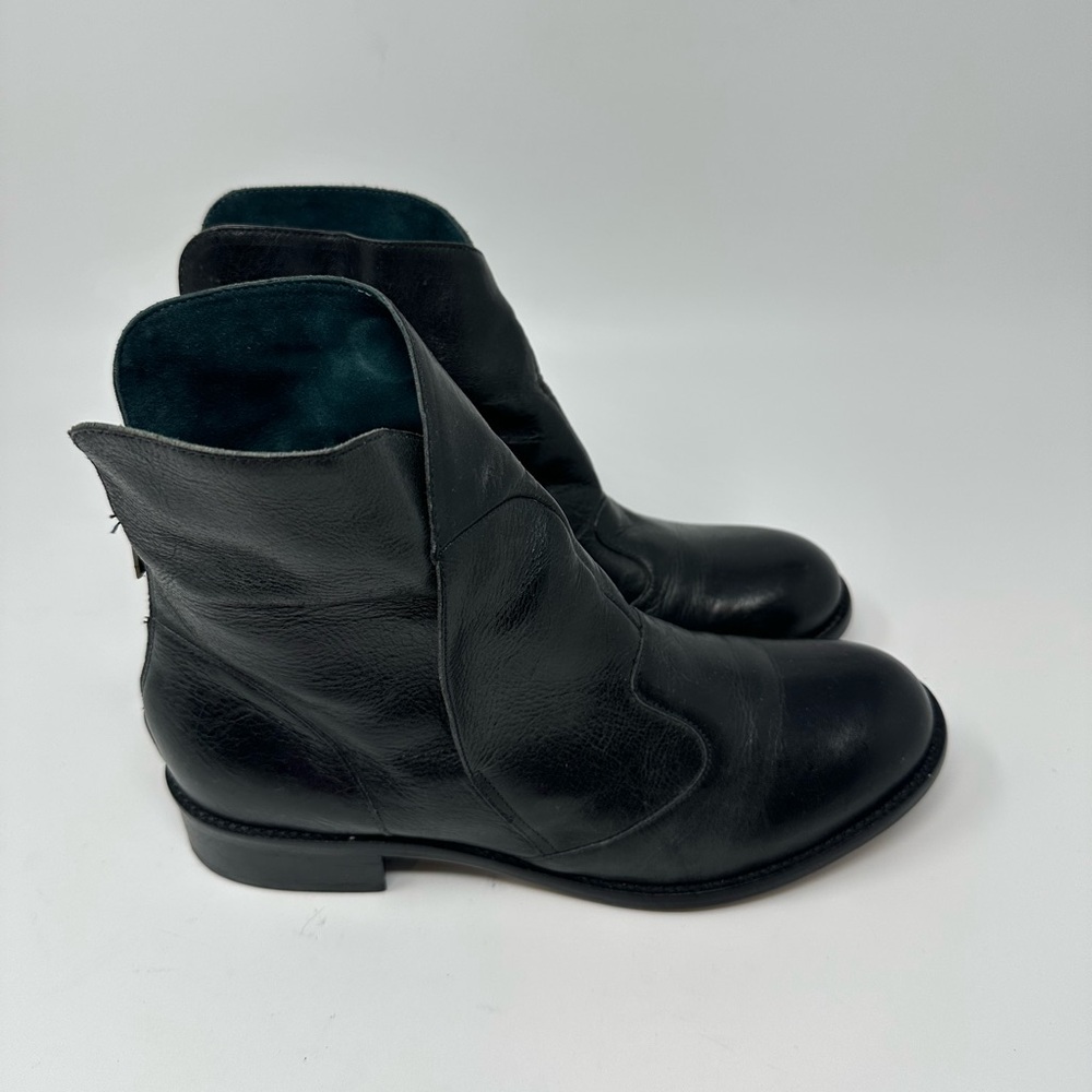 Fossil Black leather Ankle Boots Women's 7B